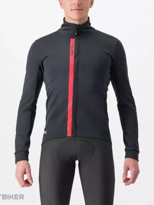 Koupit Online Castelli ENTRATA bunda, světle černá