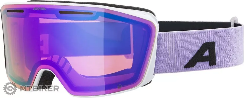 ALPINA NENDAZ Q-LITE brýle, bílá/fialová/levandulová Must-Have