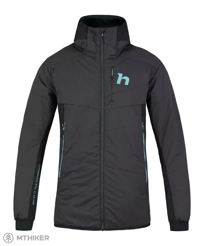 Ověřený Hannah Kechu Hoody bunda, anthracite