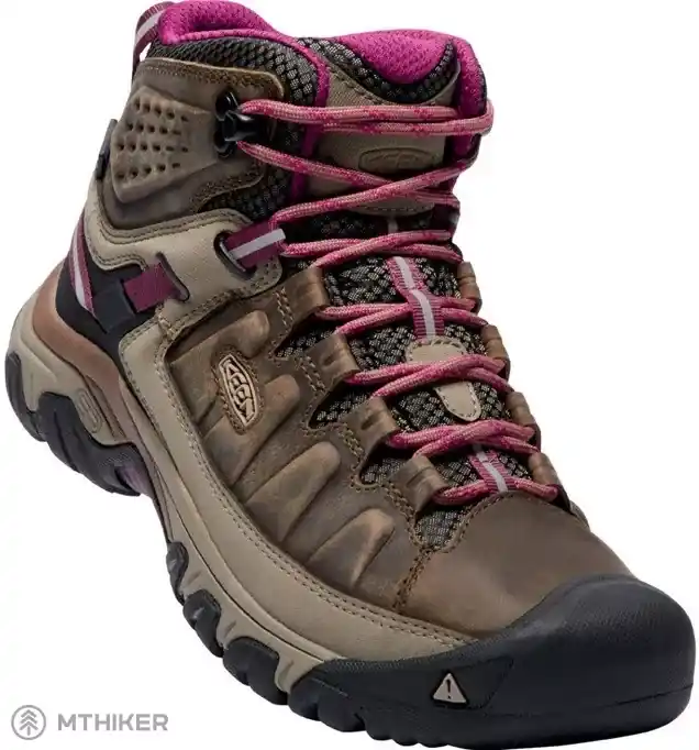 KEEN Targhee III MID WP dámské boty, weiss/boysenberry Akce