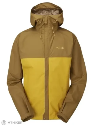 Rab Downpour Eco bunda, footprint/sahara Sezónní Sleva