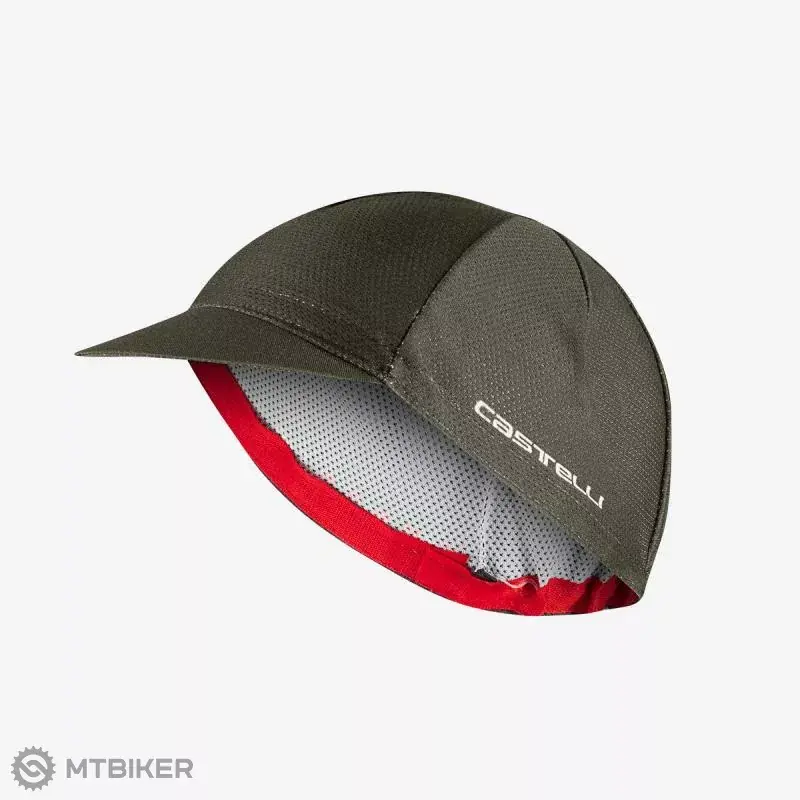 Castelli ROSSO CORSA 2 kšiltovka, tmavě zelená Nová Kolekce