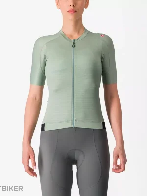 Castelli ESPRESSO dámský dres, defender zelená Výprodej