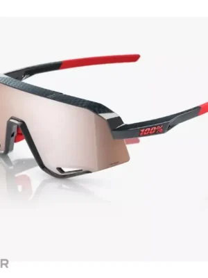 Výhodná Nabídka 100% Slendale brýle, gloss carbon fiber/HiPER crimson silver