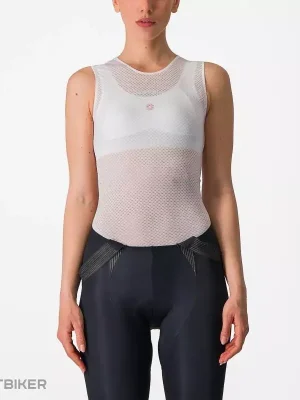 Nejlepší Cena Castelli PRO MESH dámské tílko, bílá