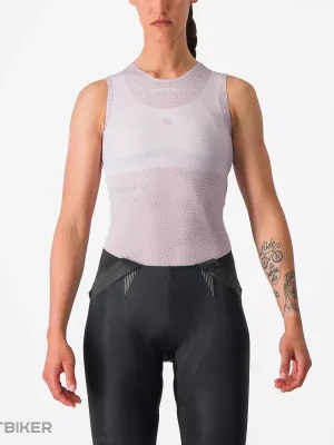 Bezpečná Platba Castelli PRO MESH dámské tílko, fialový opar