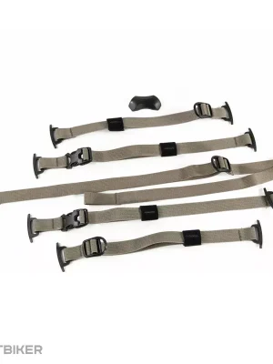 ORTLIEB Compression-Straps Atrack kompresní popruhy, hnědá Ihned K Objednání