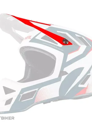 Přímo Od Výrobce O‘NEAL náhradní kšilt pro přilbu BLADE OXYD, modrá/červená