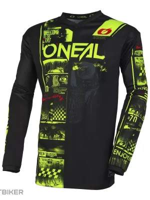 O‘NEAL ELEMENT ATTACK dres, černá/žlutá Bezpečná Platba