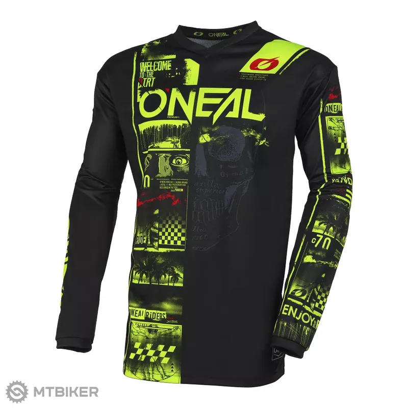 O‘NEAL ELEMENT ATTACK dres, černá/žlutá Bezpečná Platba
