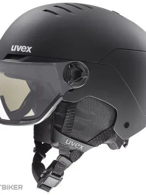 uvex Wanted visor pro přilba, black matt Expresní Doručení