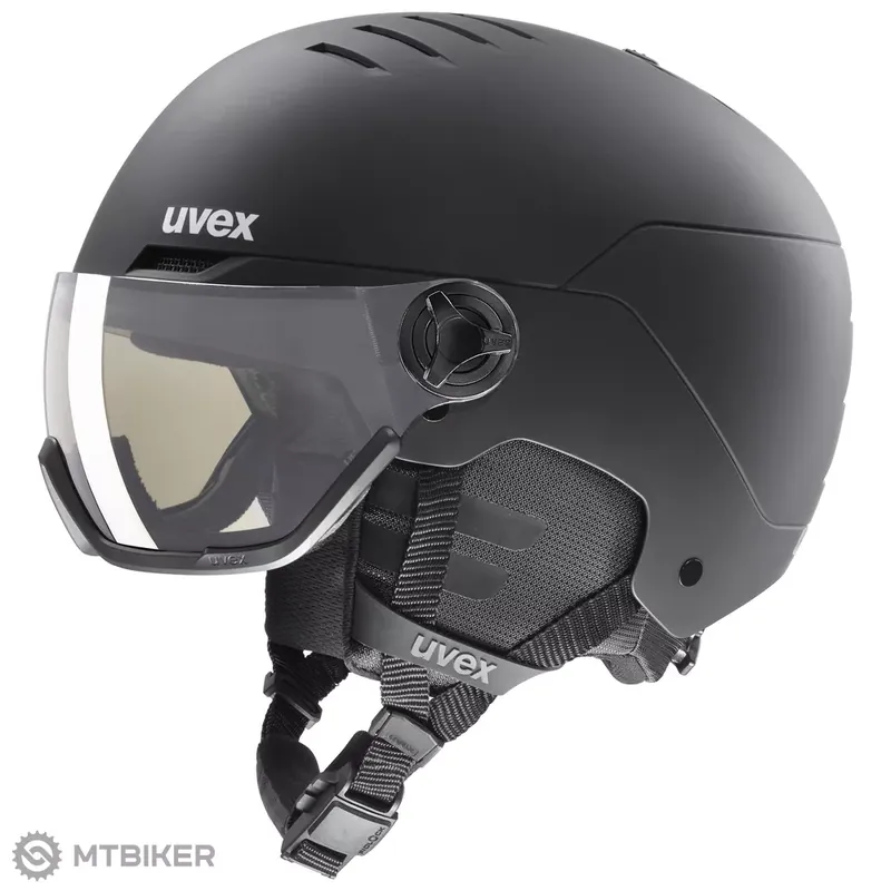 uvex Wanted visor pro přilba, black matt Expresní Doručení
