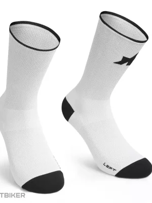 Zlevněný ASSOS RS SUPERLEGER S11 ponožky, white series
