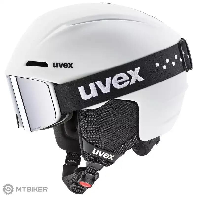Super Cena uvex viti set dětská přilba + brýle, white matt