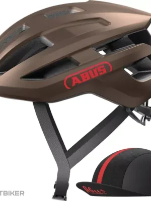 ABUS PowerDome ACE přilba, metallic copper Poslední Šance