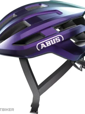 Zlevněný ABUS PowerDome přilba, flip flop purple