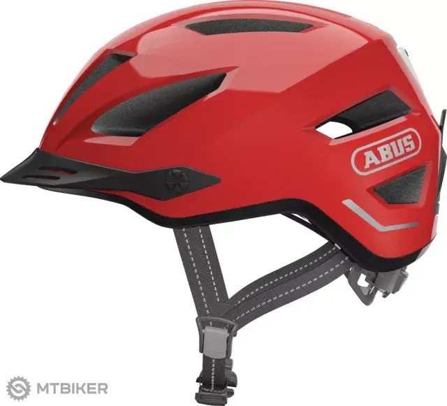 ABUS Pedělec 2.0 přilba, blaze red Dokud Zásoby Vydrží