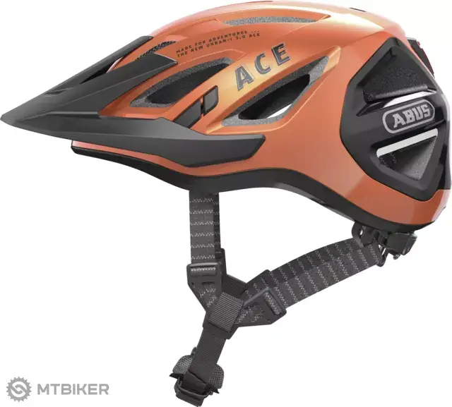 ABUS Urban-I 3.0 ACE přilba, goldfish oranžová Expresní Doručení