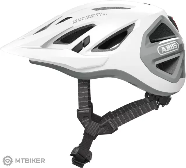 Originální ABUS Urban-I 3.0 ACE přilba, polar white
