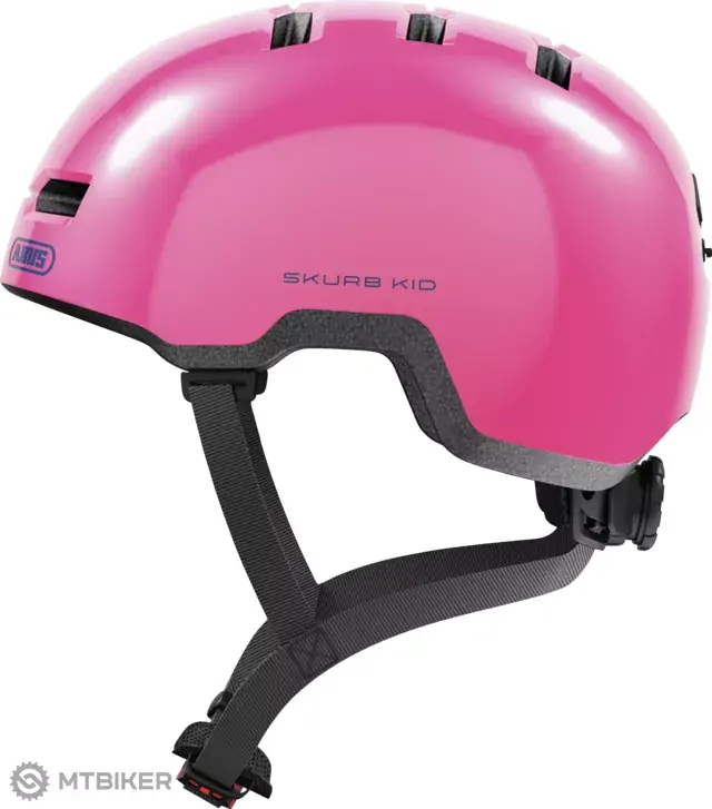 Akce ABUS Skurb Kid dětská přilba, shiny pink