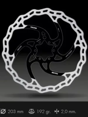 Galfer E-Bike Disc Wave brzdový kotouč, 203 mm, 6-děr, 2.0 mm Oblíbený