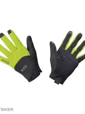 GOREWEAR C5 GTX I rukavice, černá/neon žlutá Autentický
