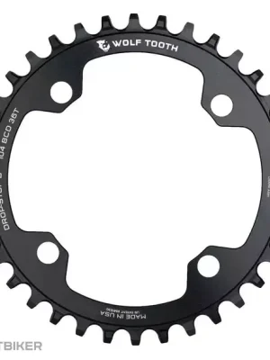 Časově Omezené Wolf Tooth převodník 104BCD Drop-Stop B převodník, 36T
