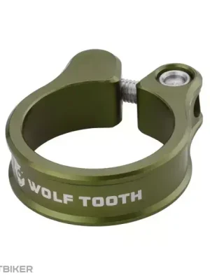 Horká Nabídka Wolf Tooth objímka sedlovky, 34.9 mm, olivová