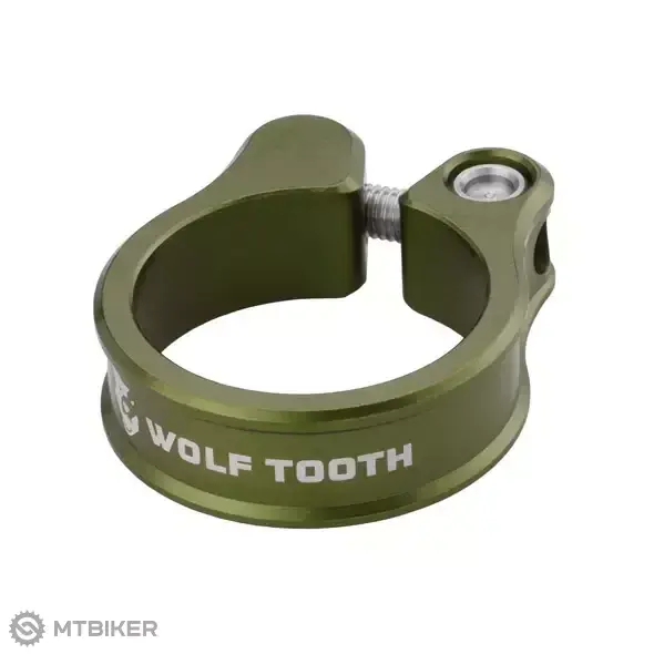 Horká Nabídka Wolf Tooth objímka sedlovky, 34.9 mm, olivová