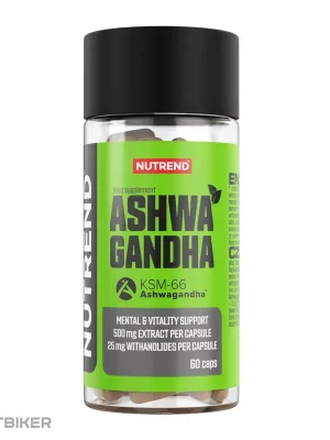 Horká Nabídka NUTREND ASHWAGANDHA, 60 kapslí