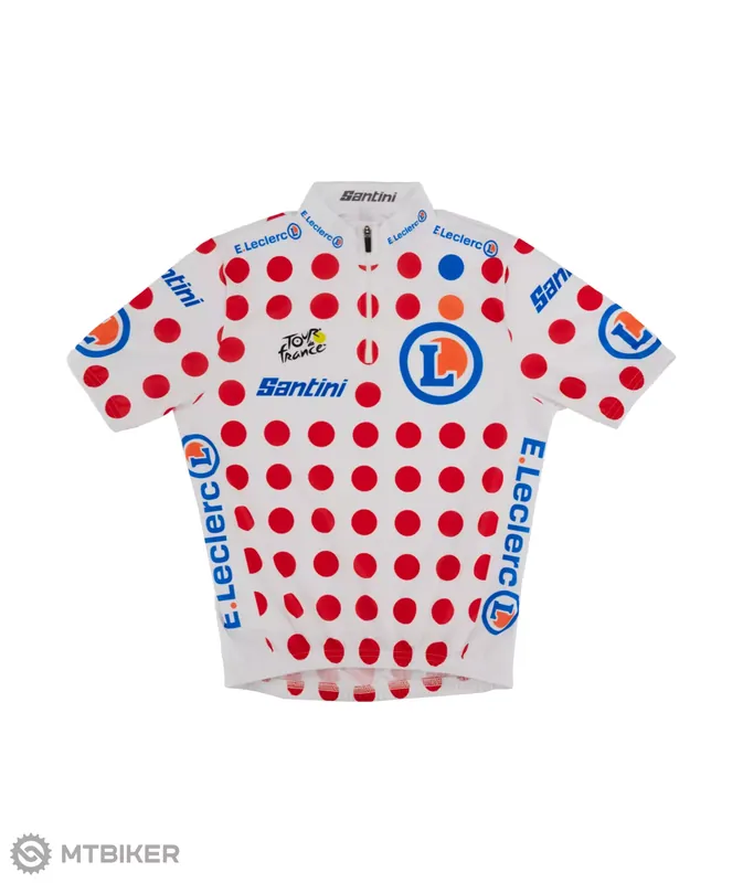 Santini TDF Best climber dětský dres, bílá Akce