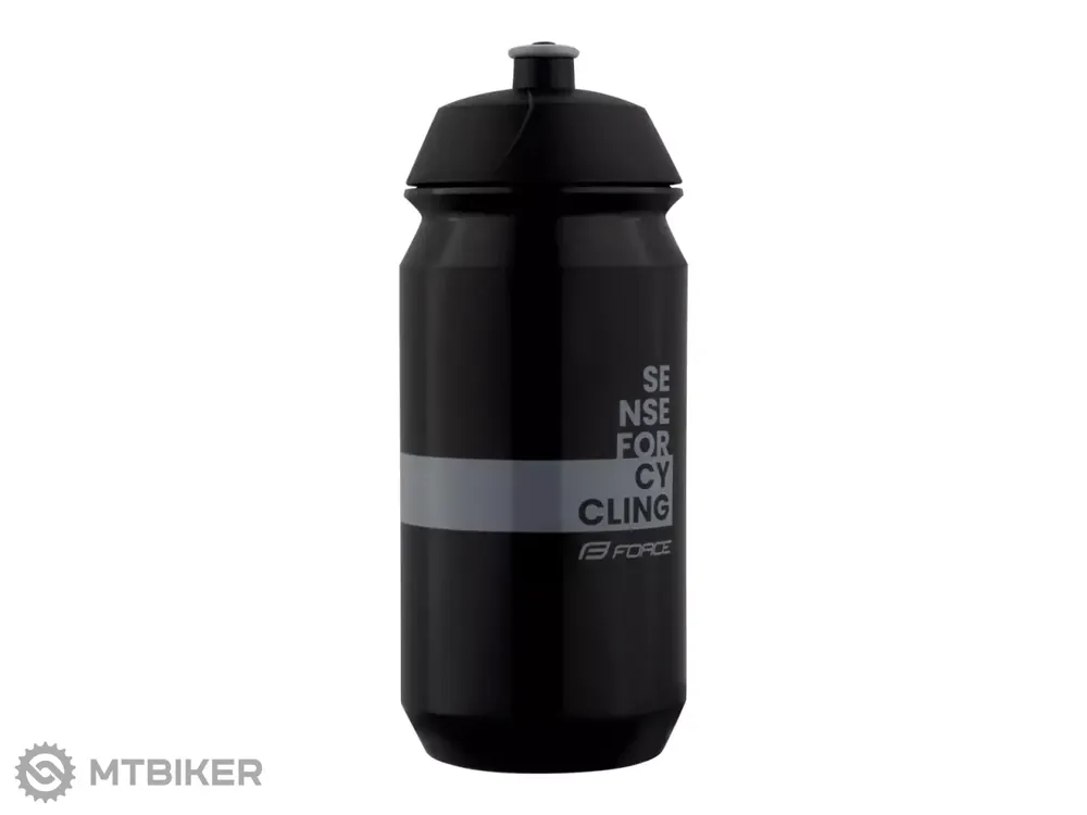 Nízká Cena FORCE Fine láhev, 500 ml, černá/šedá