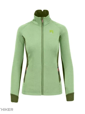 Karpos Pizzocco Evo Full-zip dámská flíska, arcadian/cedar green Horká Nabídka