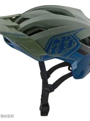 Troy Lee Designs Flowline SE MIPS helma, badge olive/indigo Expresní Doručení