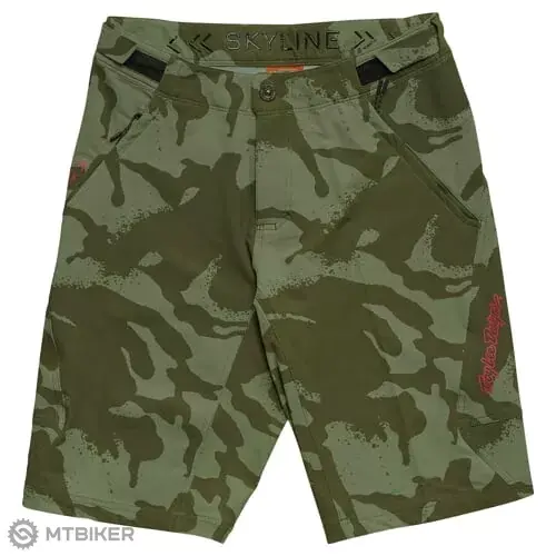 Troy Lee Designs SKYLINE kraťasy, shadow camo olive Značkový
