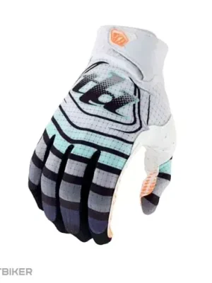Troy Lee Designs Air rukavice, wavez bleached aqua Cenově Výhodný