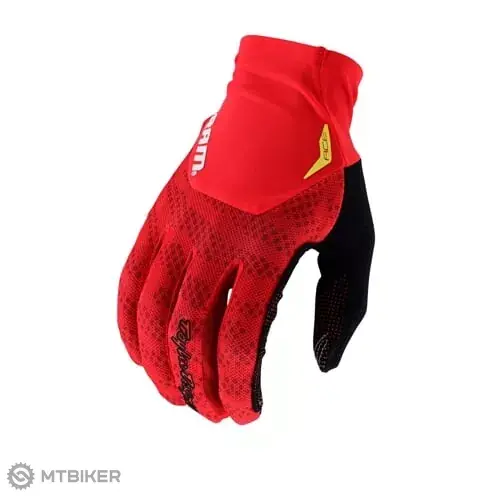 Tovární Cena Troy Lee Designs ACE rukavice, shifted fiery red