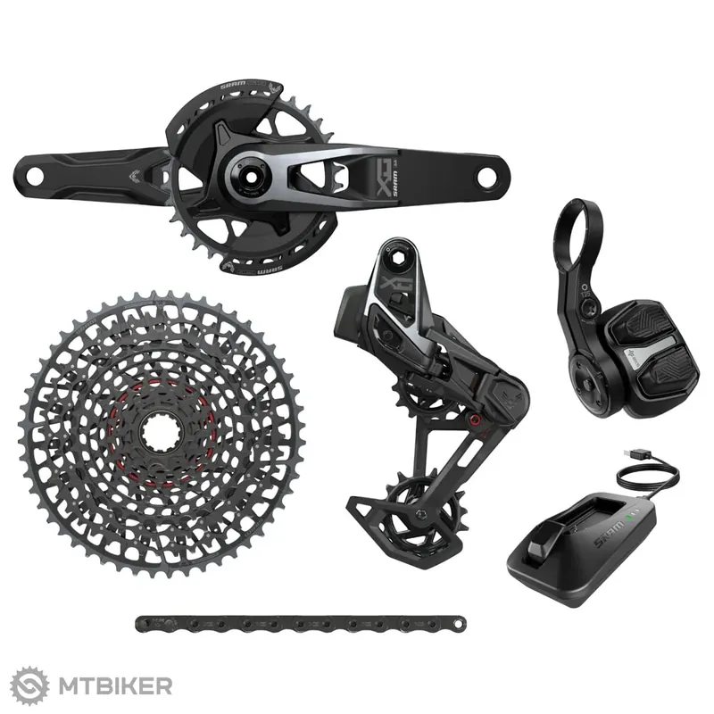 SRAM X0 Eagle AXS Transmission sada, 165 mm, 32T, DUB Wide, 10-52T, 1x12 Originální