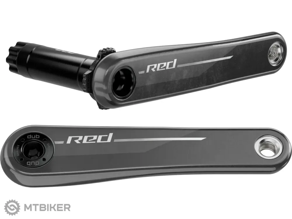 Bezpečná Platba SRAM Red E1 DUB kliky, 172.5 mm, 1/2x12, bez převodníku