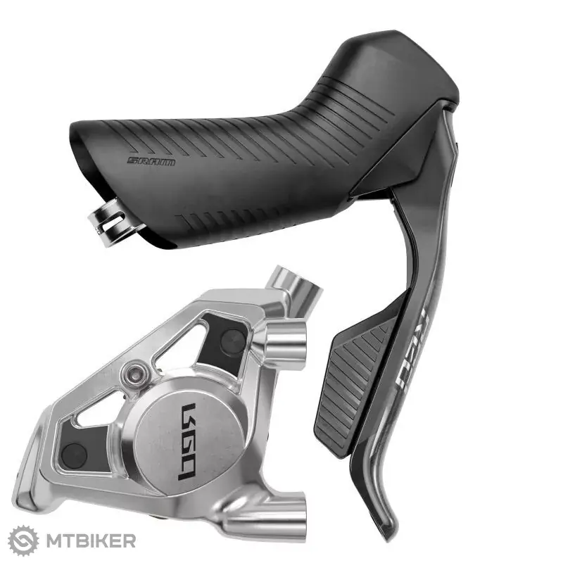 SRAM Red AXS E1 řazení/hydr. brzda, 12-rychl., pravé, Flat Mount, had. 1 800 mm Poslední Šance
