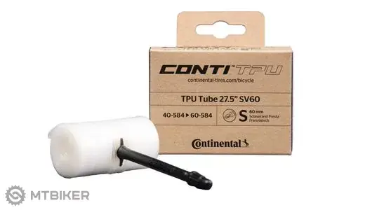 Vysoce Kvalitní Continental TPU 27.5 x 1.5 - 2.4" duše, galuskový 60 mm