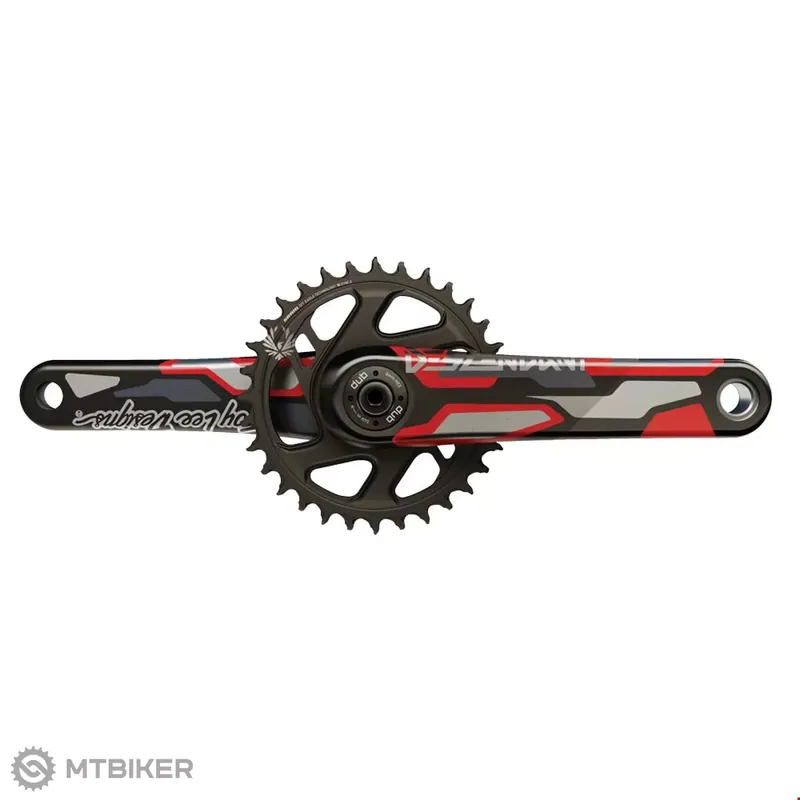 Zlevněný Truvativ Descendant CoLab Troy Lee Designs DUB kliky, 170 mm, 1x12, 32T, Red