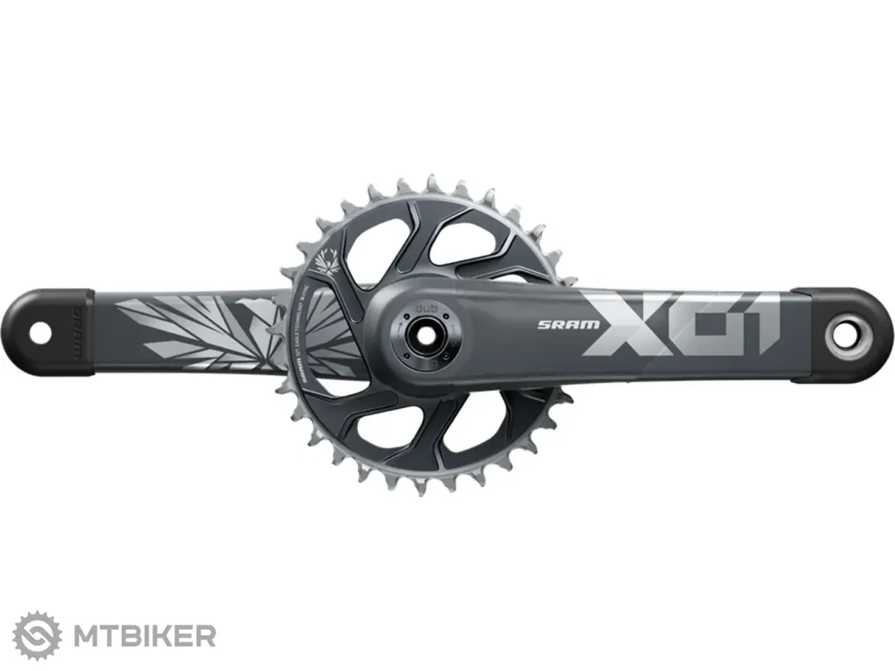 SRAM X01 Eagle DUB kliky, 170 mm, 32T, 1x12 Značkový