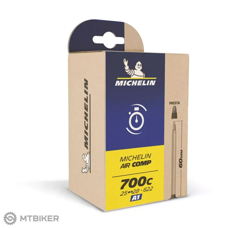 Michelin AIR COMP ULTRALIGHT 700x26-32C duše, galuskový ventil 48 mm Top Prodej