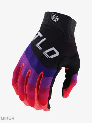 Troy Lee Designs Air rukavice, reverb black/glo red Přímo Od Výrobce