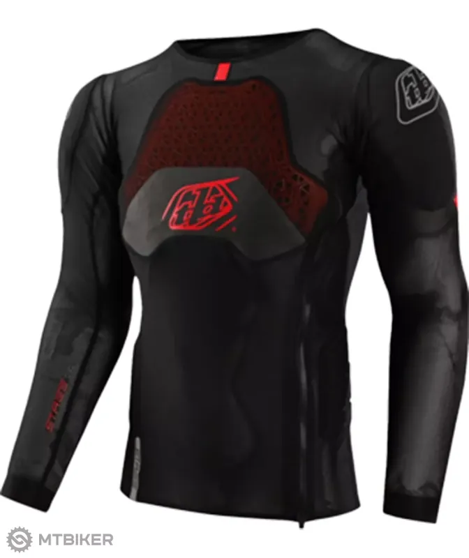 Troy Lee Designs Stage Ghost D3O ochranná vesta, černá Bezpečná Platba