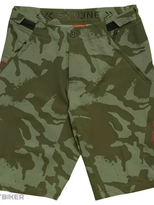 Troy Lee Designs SKYLINE kraťasy, shadow camo olive Výhodná Nabídka