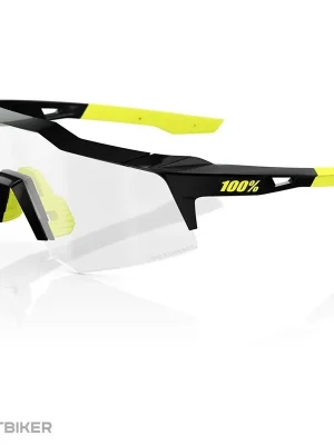 Akční Cena 100% Speedcraft XS brýle, gloss black/photochromic