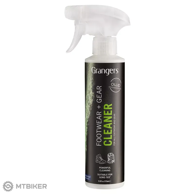 Rychlé Dodání Grangers Footwear + Gear Cleaner OWP čistící přípravek, 275 ml