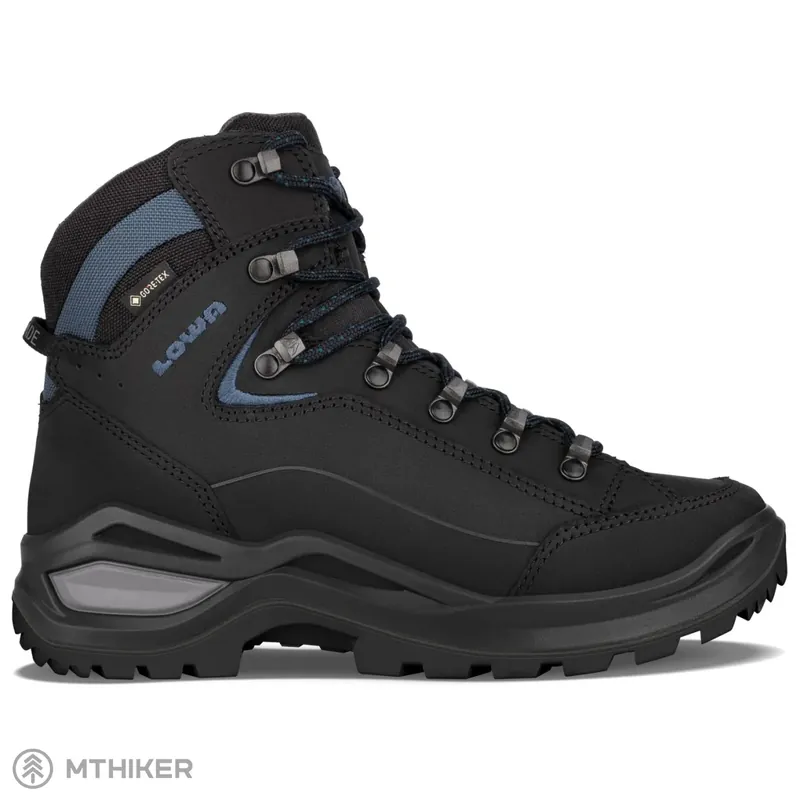 Jen Po Omezenou Doba LOWA Renegade Evo GTX Mid dámské boty, black/blue